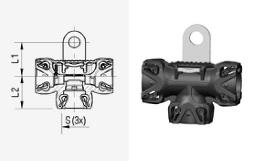 T&L Stück Verbinder