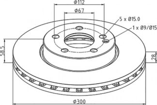 Bremsscheibe01667400